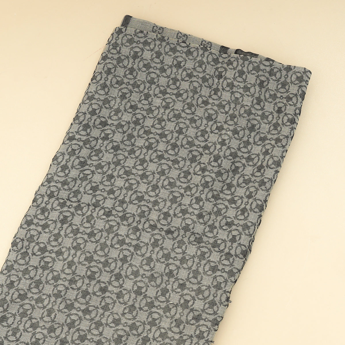 Gucci Gray GG Diamante Survive Shawl Scarf-Gucci-THE CLOSET