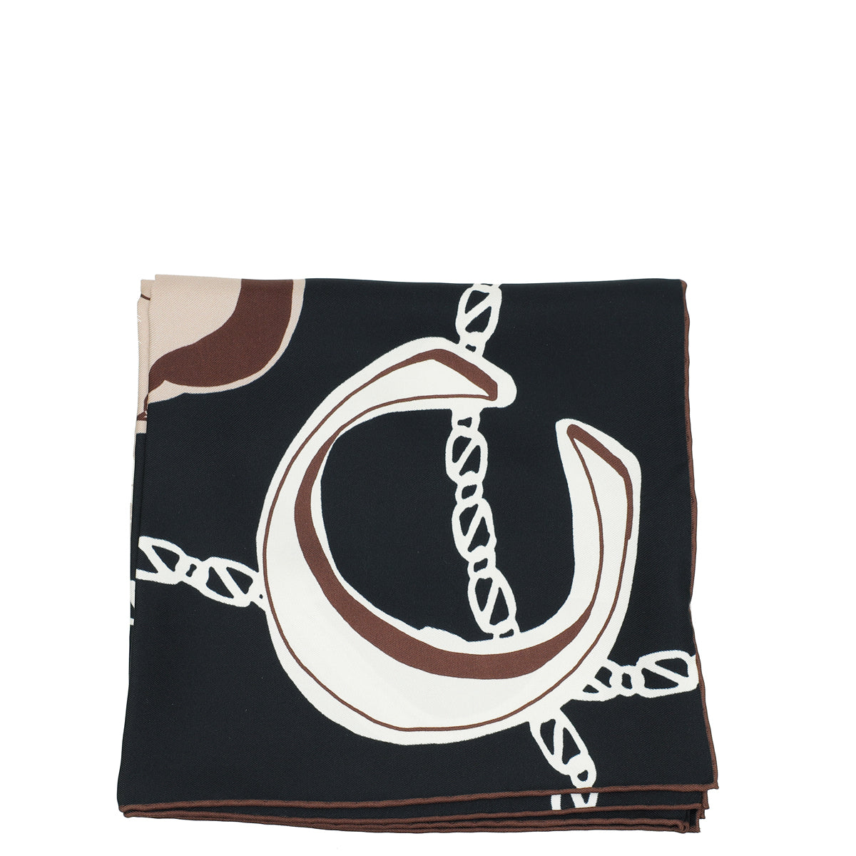 Gucci Multicolor Bag Print Twill Carre Scarf