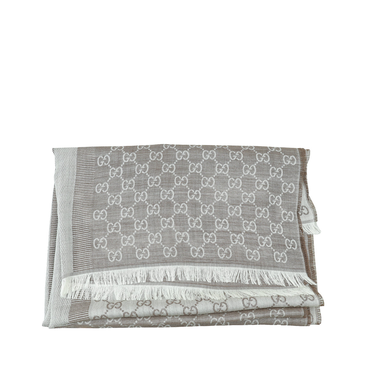 Gucci Bicolor GG Scarf-Gucci-THE CLOSET