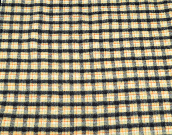 Gucci Multiple Colors Reversible Check Poncho Wool Cape