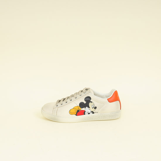 Gucci Bicolor x Disney Ace Mickey Mouse Sneakers (For Women) 36.5