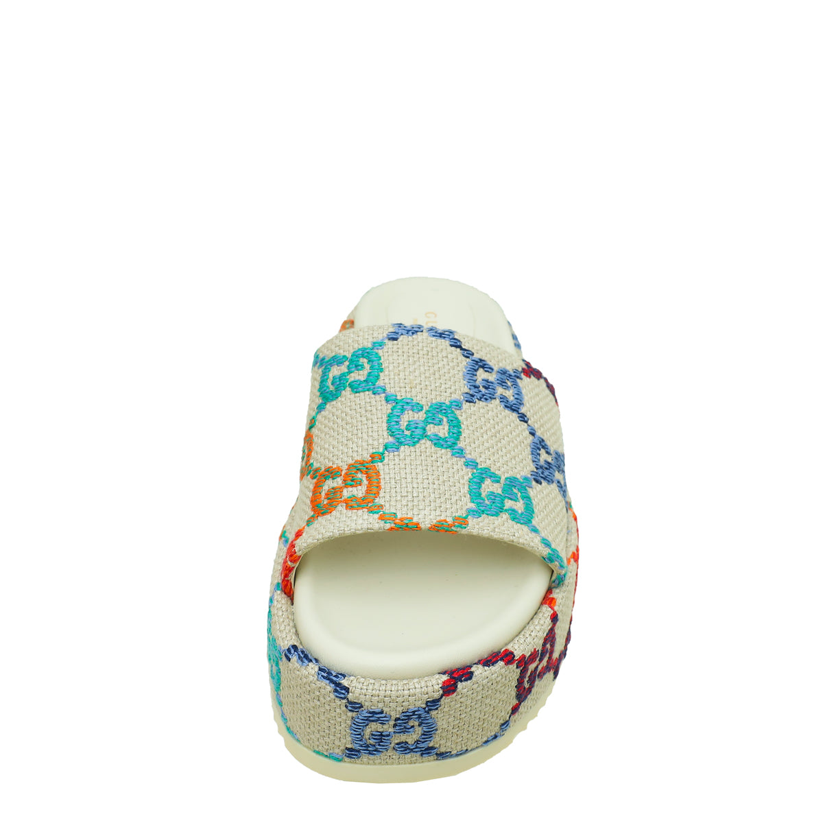 Gucci discount jacquard slides