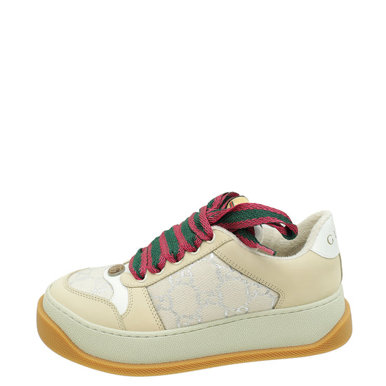 Load image into Gallery viewer, Gucci Multicolor GG Screener Sneaker 36
