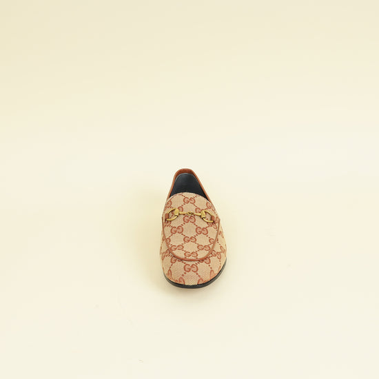 Gucci Bicolor GG Jordaan Loafer 36