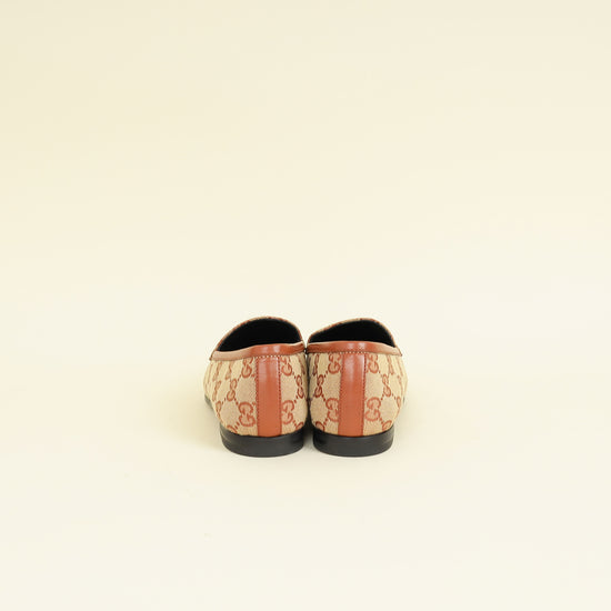 Gucci Bicolor GG Jordaan Loafer 36