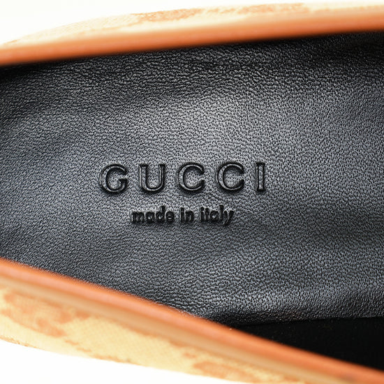 Gucci Bicolor GG Jordaan Loafer 36