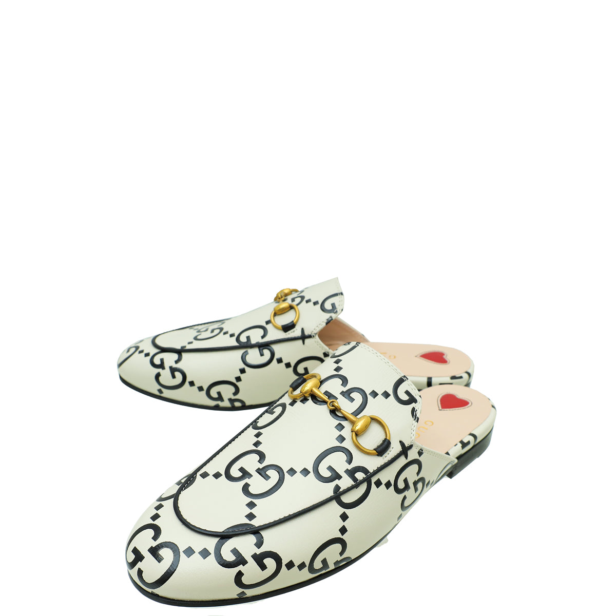 Gucci Bicolor Jumbo GG Princetown Slippers 36-Gucci-THE CLOSET