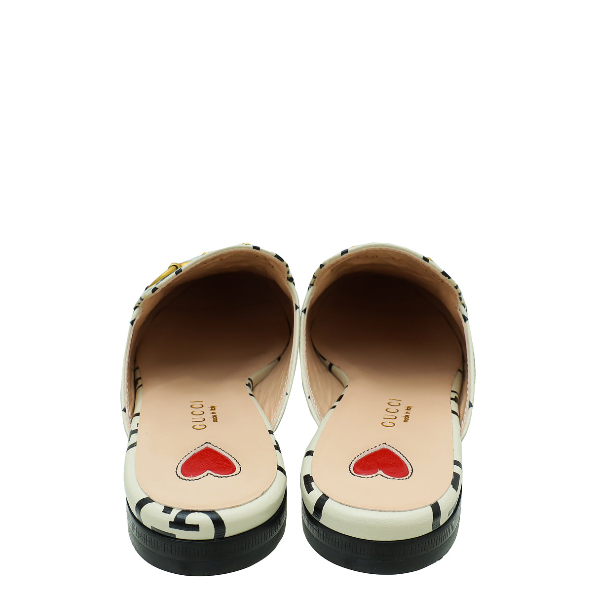 Gucci Bicolor Jumbo GG Princetown Slippers 36