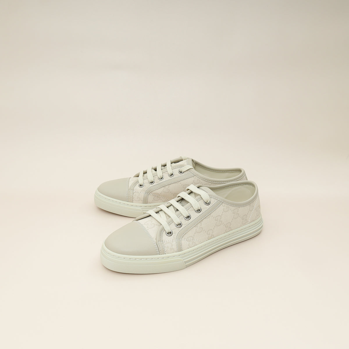 Gucci Light Grey GG Sneaker 36-Gucci-THE CLOSET