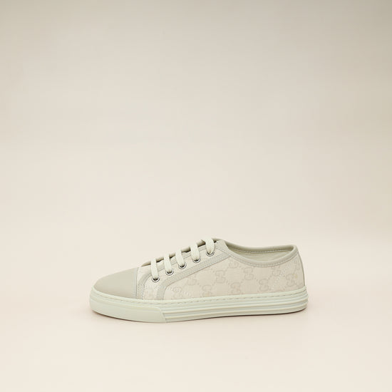 Gucci Light Grey GG Sneaker 36-Gucci-THE CLOSET