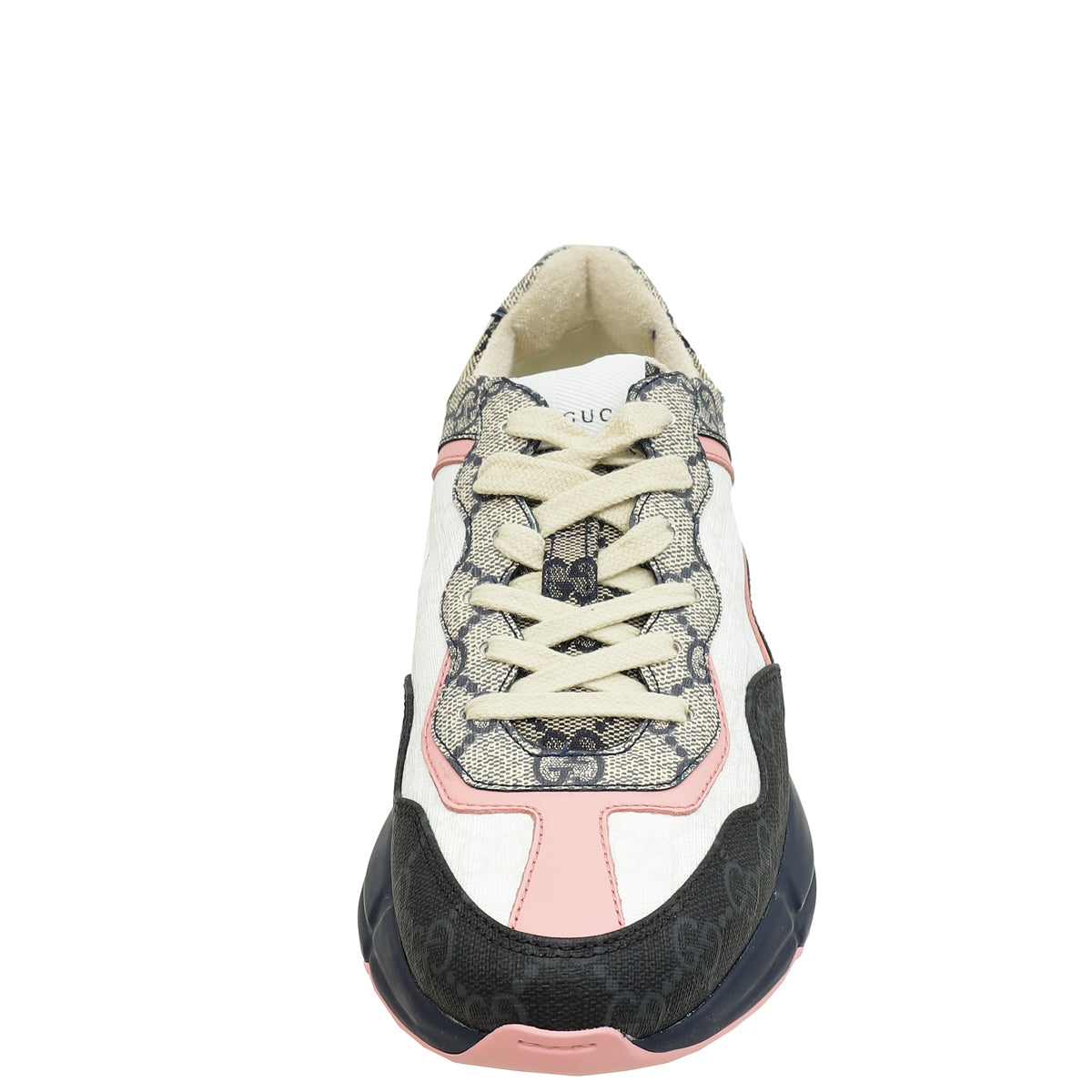 Gucci Ebony Multicolor GG Supreme Rhyton Sneaker 37-Gucci-THE CLOSET