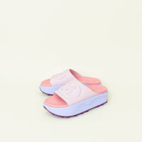 Gucci Multicolor Interlocking G Slide Sandals 37