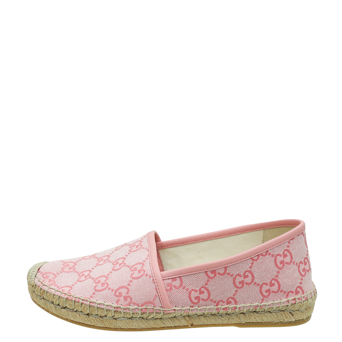 Gucci Pink GG Espadrille 38