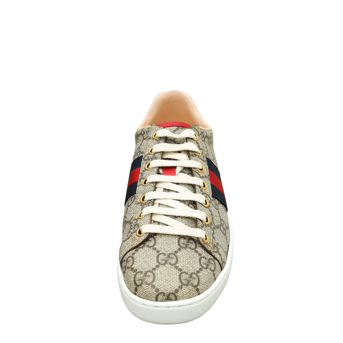 Gucci Multicolor GG Supreme Ace Sneakers 38-Gucci-THE CLOSET