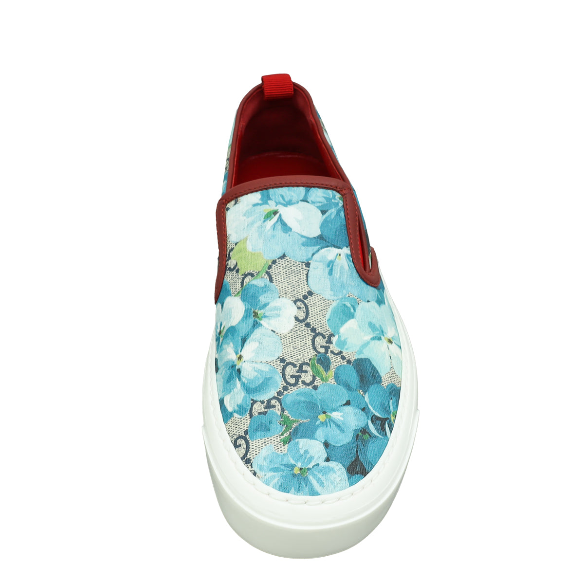 Gucci Multicolor GG Supreme Blooms Slip-On 39.5