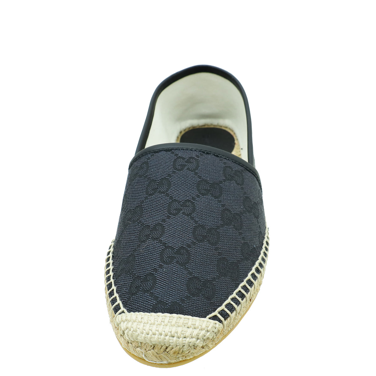 Gucci Black GG Espadrille 39-Gucci-THE CLOSET