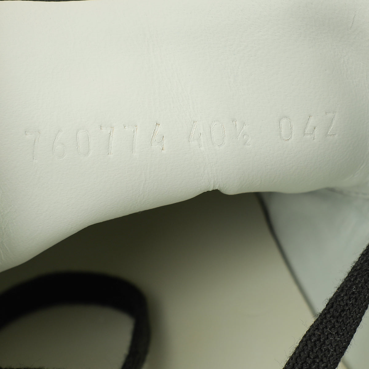 Gucci Black GG Crystal Ace Trainer w/ Web 40.5-Gucci-THE CLOSET