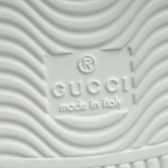 Gucci White Ace Sneakers 8.5