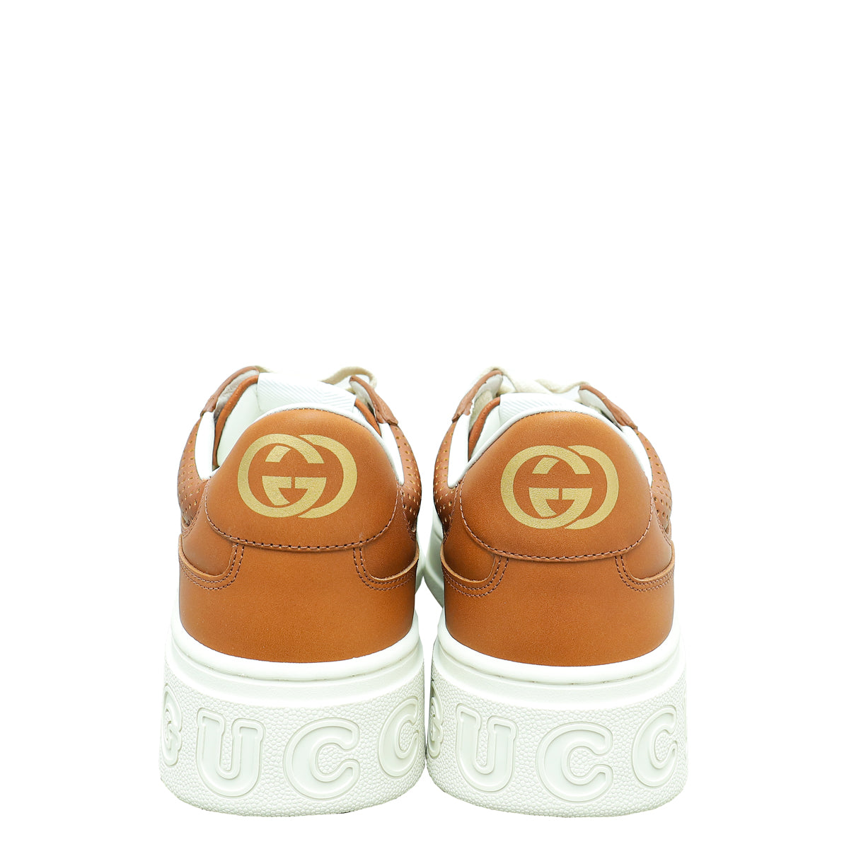 Gucci Brown Jumbo GG Embossed Sneakers 8