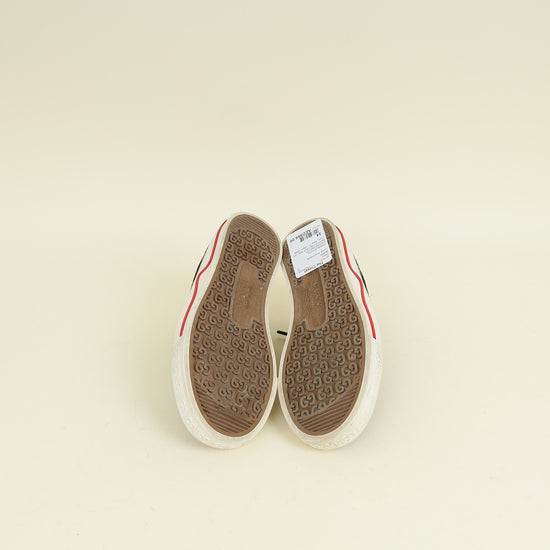 Gucci Black GG Web Tennis 1977 Sneaker 34