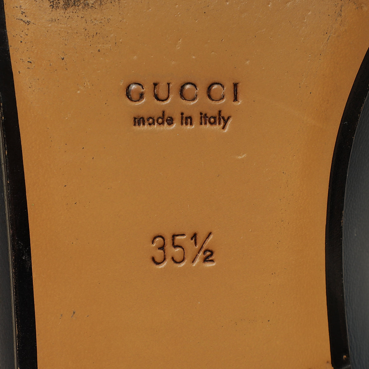 Gucci Navy Blue Princetown Mules 35.5-Gucci-THE CLOSET