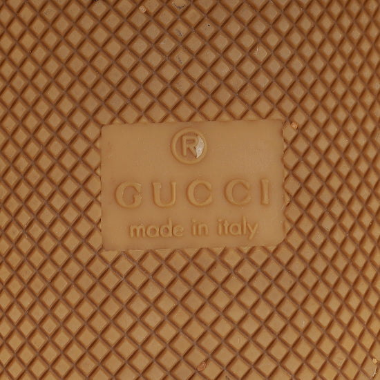 Gucci Beige GG Screener Sneaker 35-Gucci-THE CLOSET