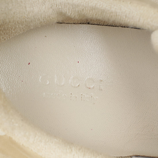 Gucci Beige GG Screener Sneaker 35-Gucci-THE CLOSET