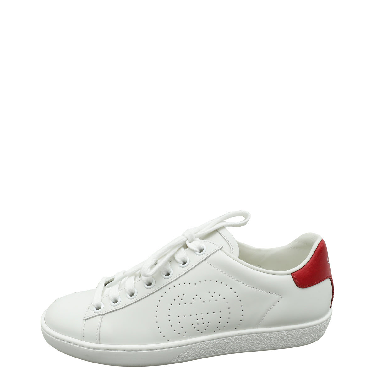 Gucci Bicolor Interlocking G Ace Sneaker 35