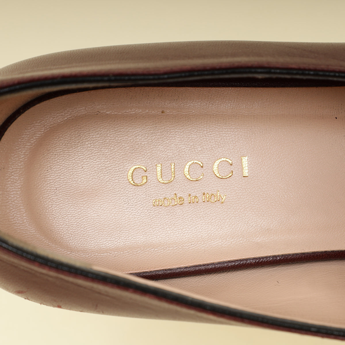 Gucci Burgundy GG Marmont Loafers 36.5-Gucci-THE CLOSET