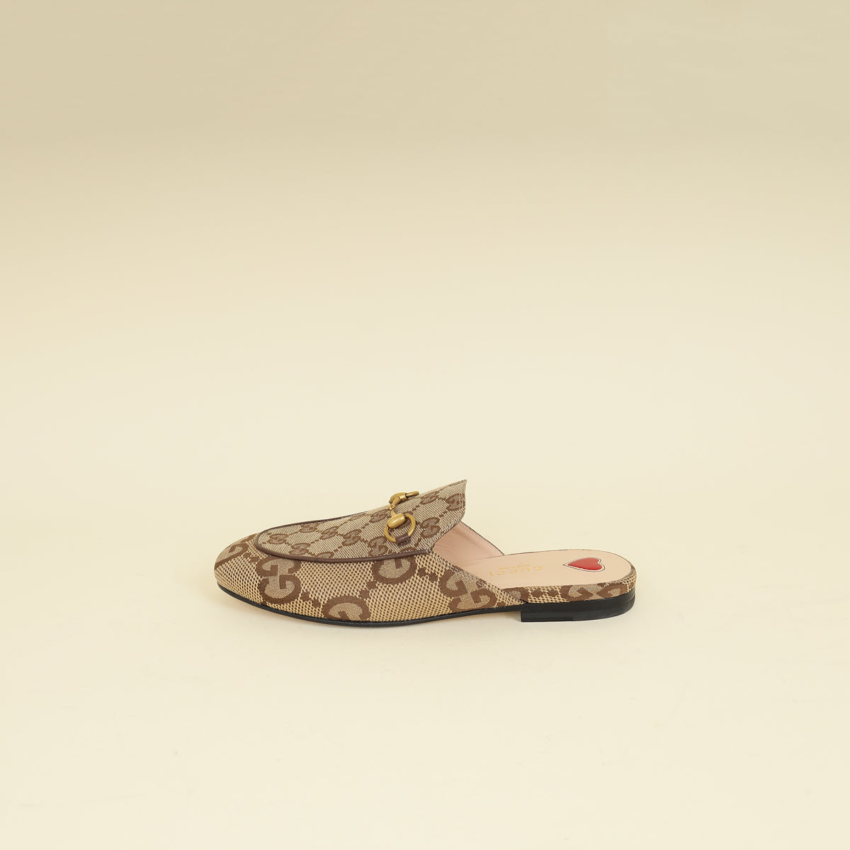 Gucci Ebony GG Princetown Mules 36.5-Gucci-THE CLOSET