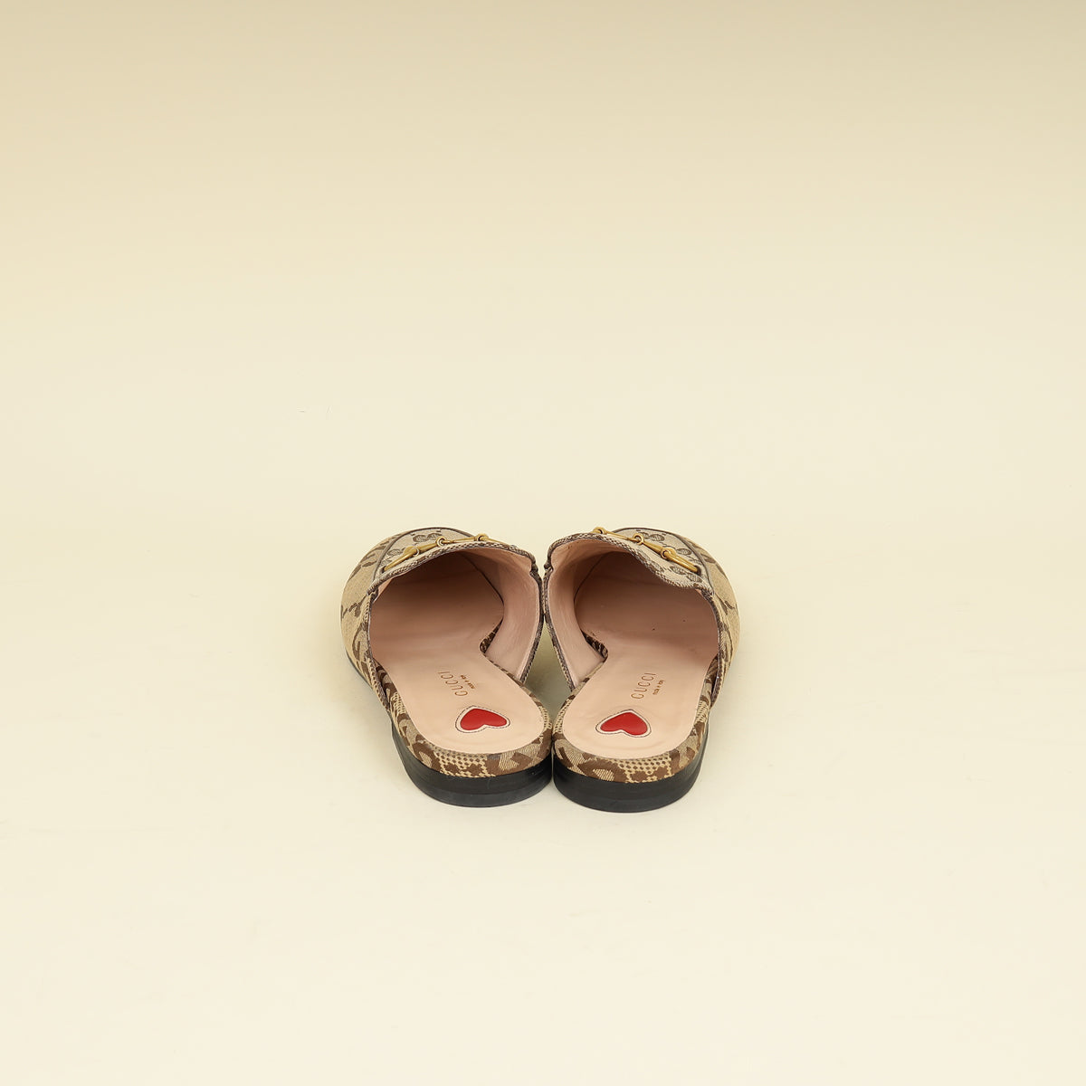 Gucci Ebony GG Princetown Mules 36.5-Gucci-THE CLOSET