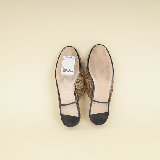 Gucci Ebony GG Princetown Mules 36.5-Gucci-THE CLOSET
