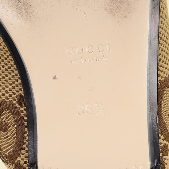 Gucci Ebony GG Princetown Mules 36.5-Gucci-THE CLOSET