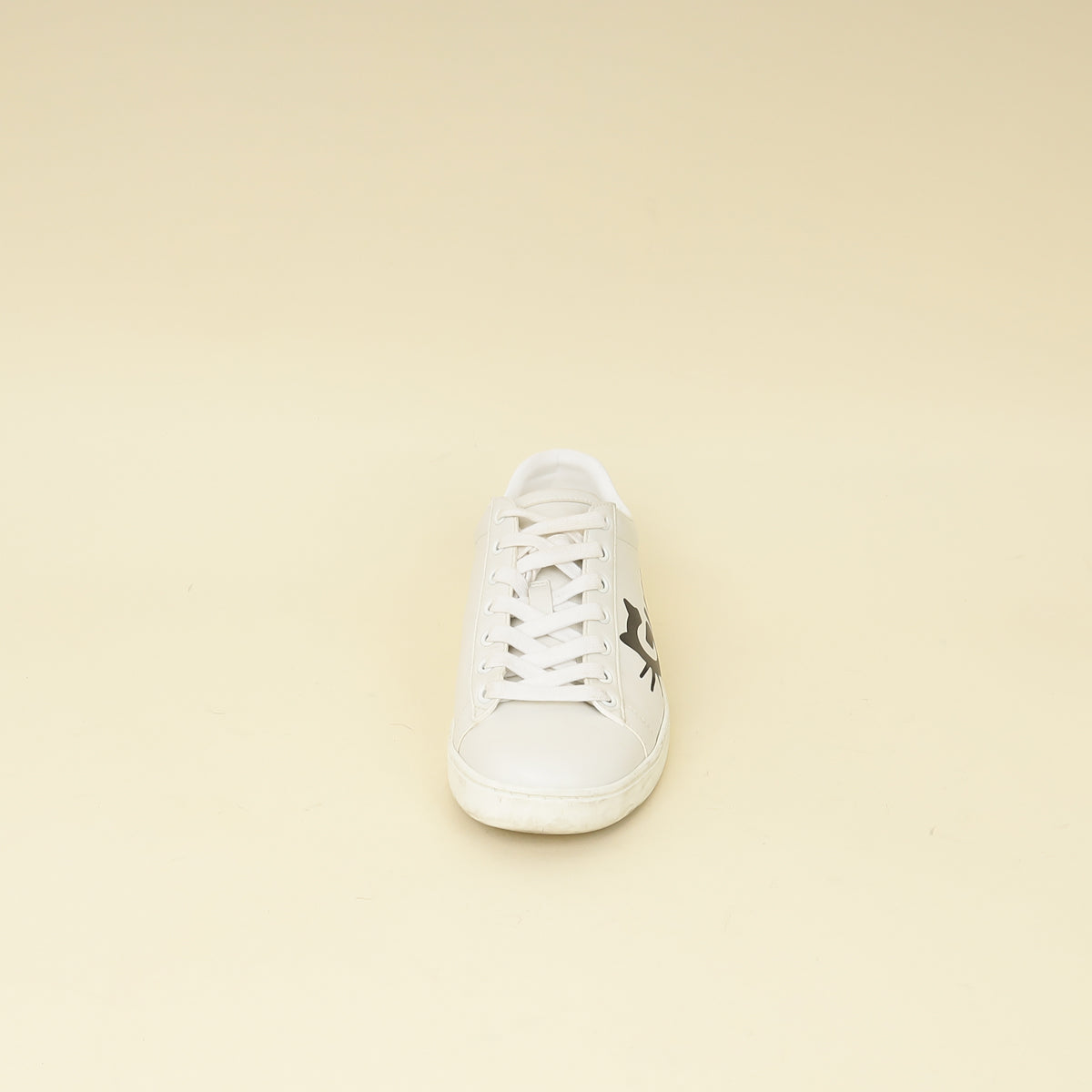 Gucci Bicolor Ace Cat Sneakers 36.5-Gucci-THE CLOSET
