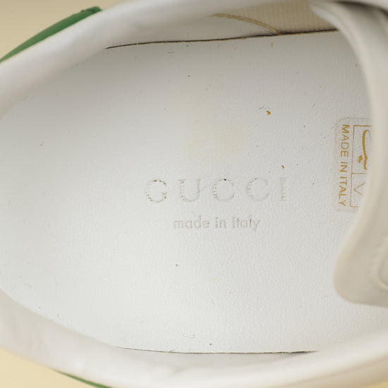 Gucci Bicolor Ace Cat Sneakers 36.5-Gucci-THE CLOSET