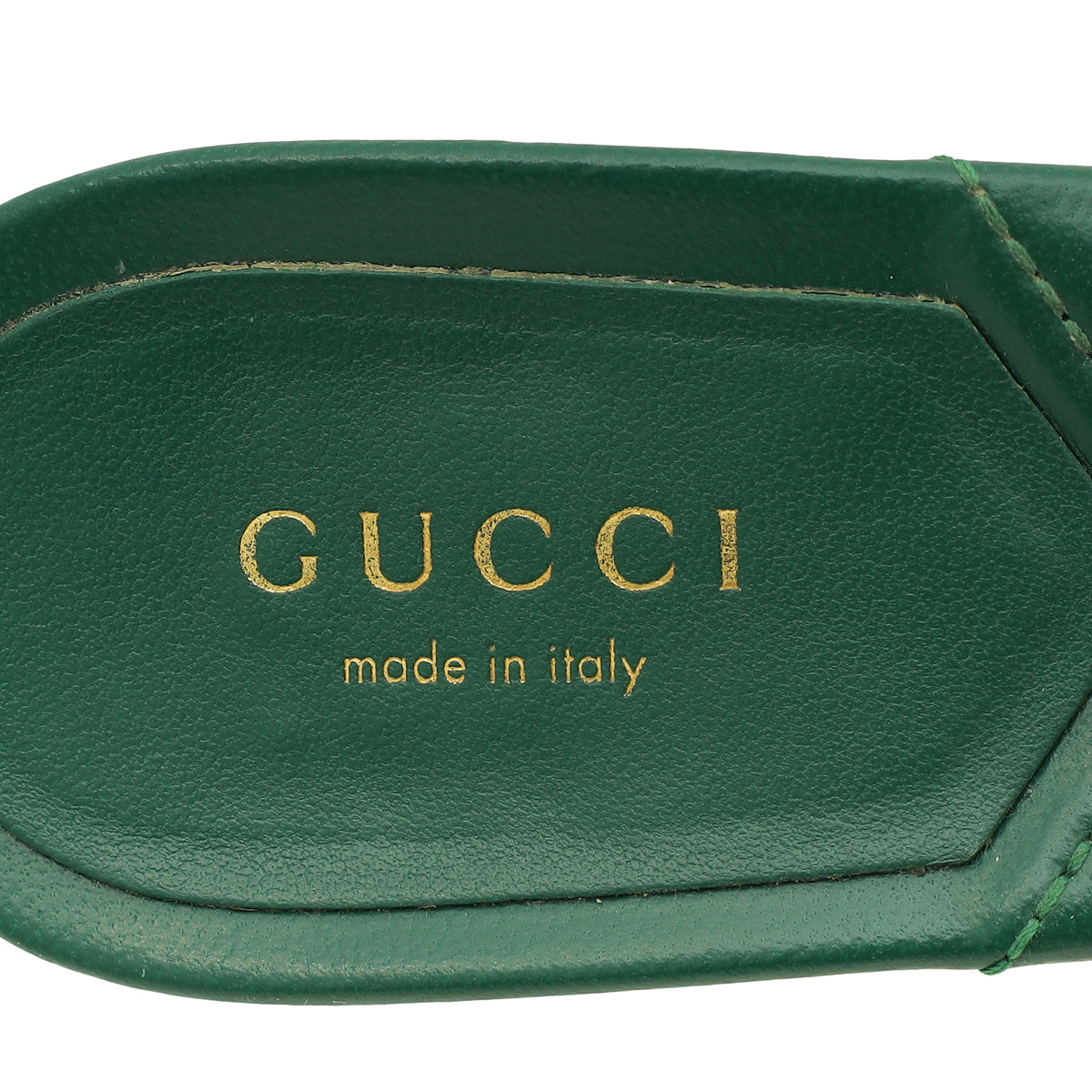 Gucci Green GG Marmont Heeled Mules 36 – THE CLOSET