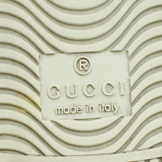 Gucci Multicolor GG Supreme Web Ace Sneakers 36