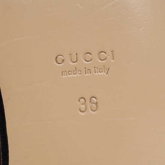 Gucci Burgundy Princetown Mules 36-Gucci-THE CLOSET