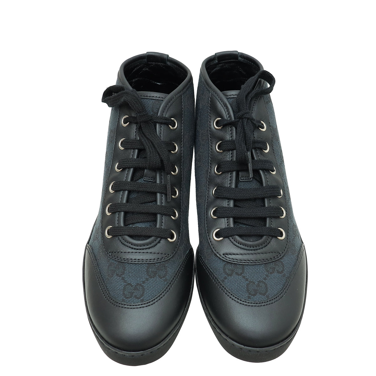 Gucci Black GG High Top Sneaker 37