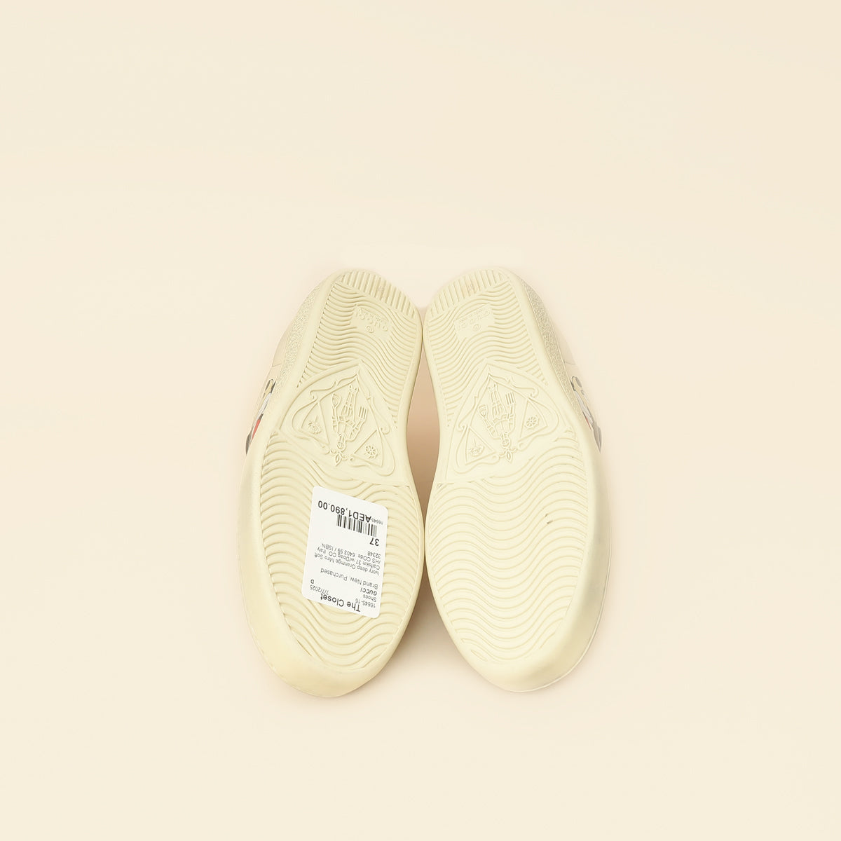 Gucci Bicolor x Disney Mickey Mouse Print Ace Sneakers 37-Gucci-THE CLOSET