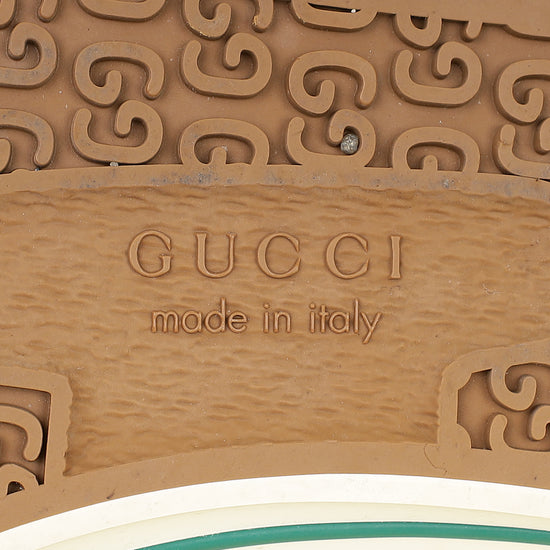 Gucci Beige Suede Tennis 1977 High Top Sneakers 37