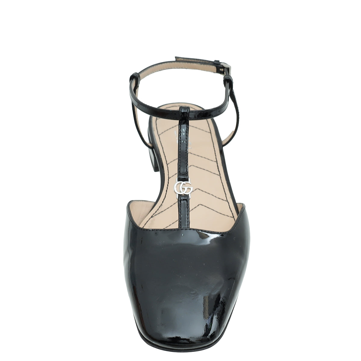 Gucci Black Double G Ballet Flats 37-Gucci-THE CLOSET