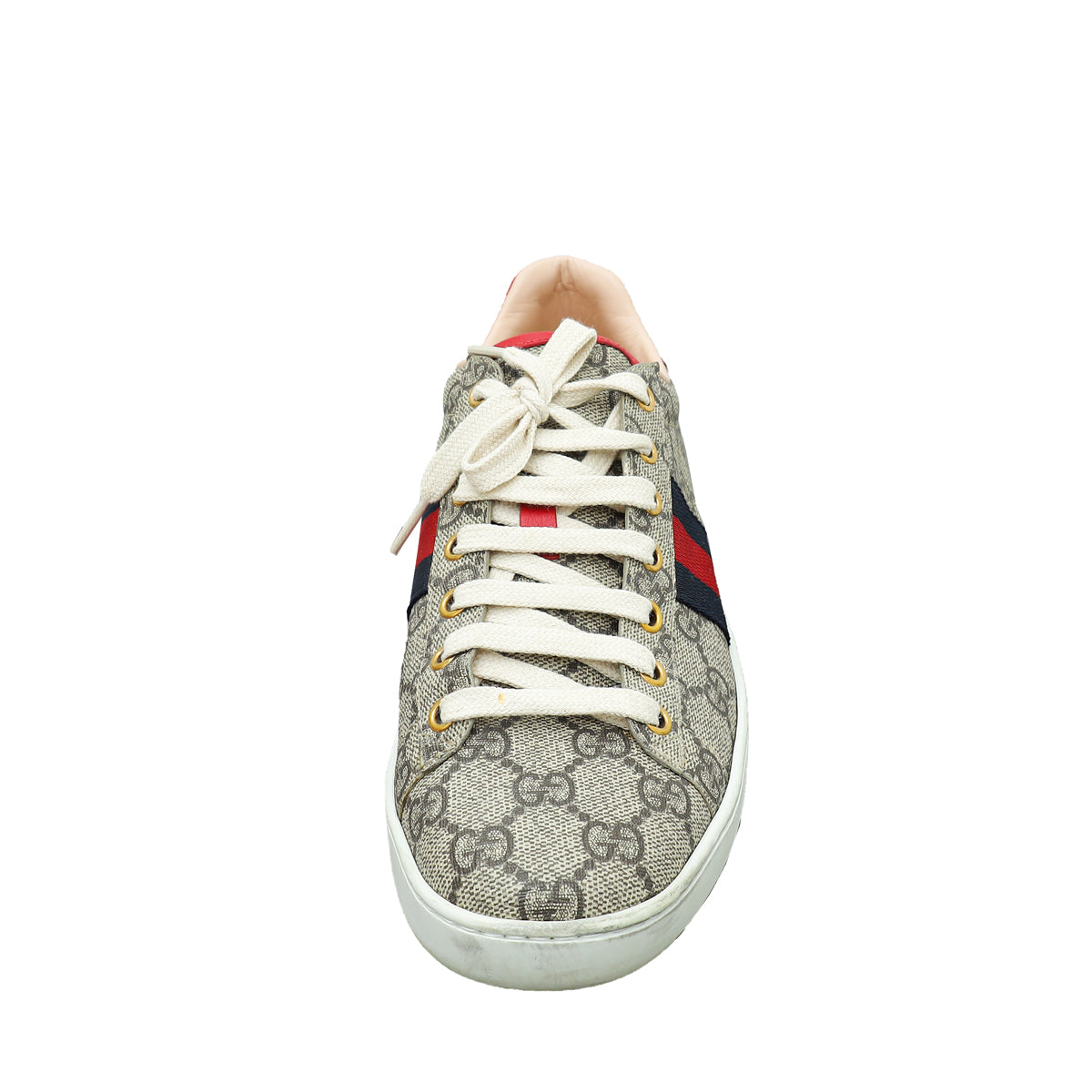 Gucci Multicolor GG Supreme Ace Sneaker 38.5-Gucci-THE CLOSET