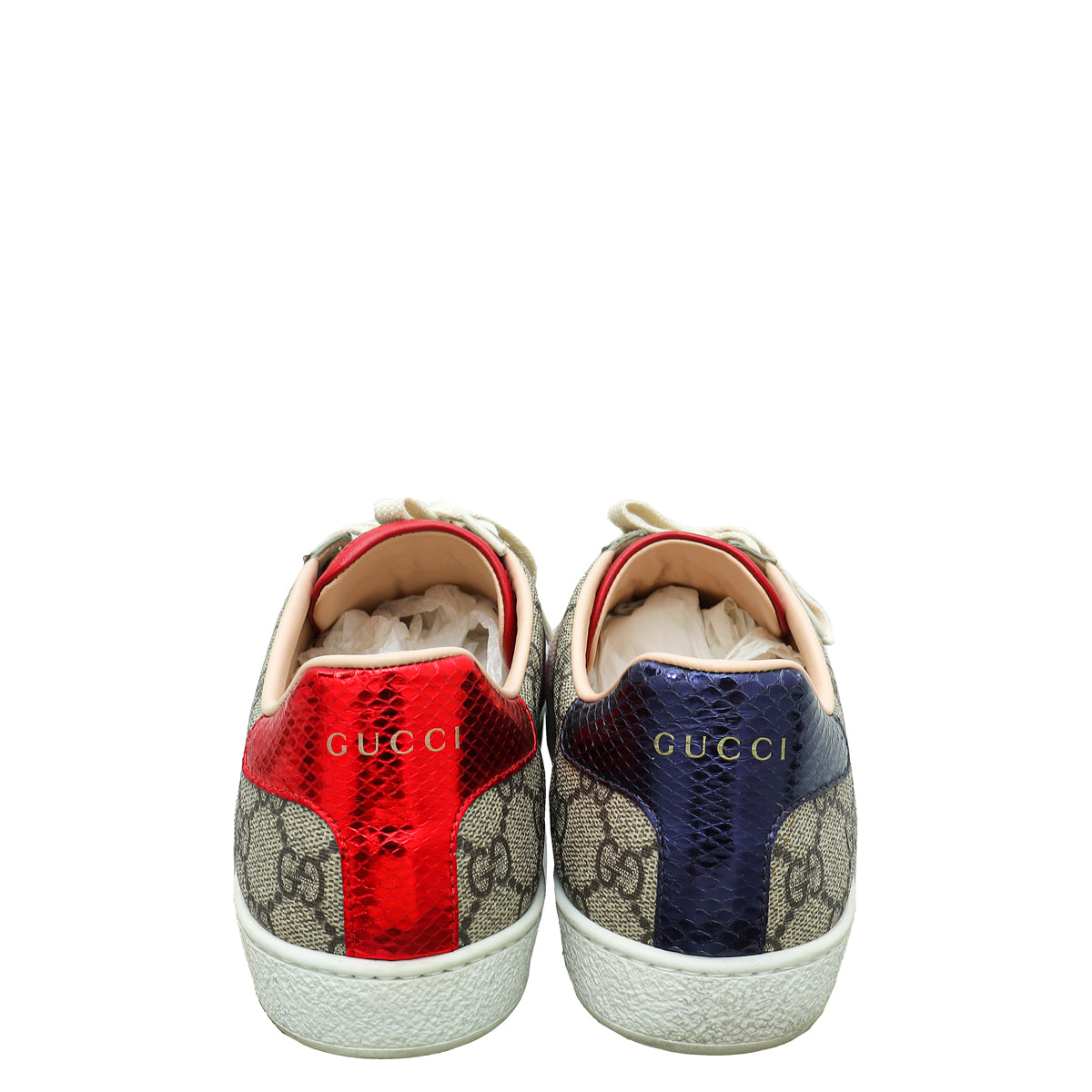 Gucci Multicolor GG Supreme Ace Sneaker 38.5