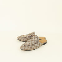 Gucci Bicolor GG Princetown Mules 38.5