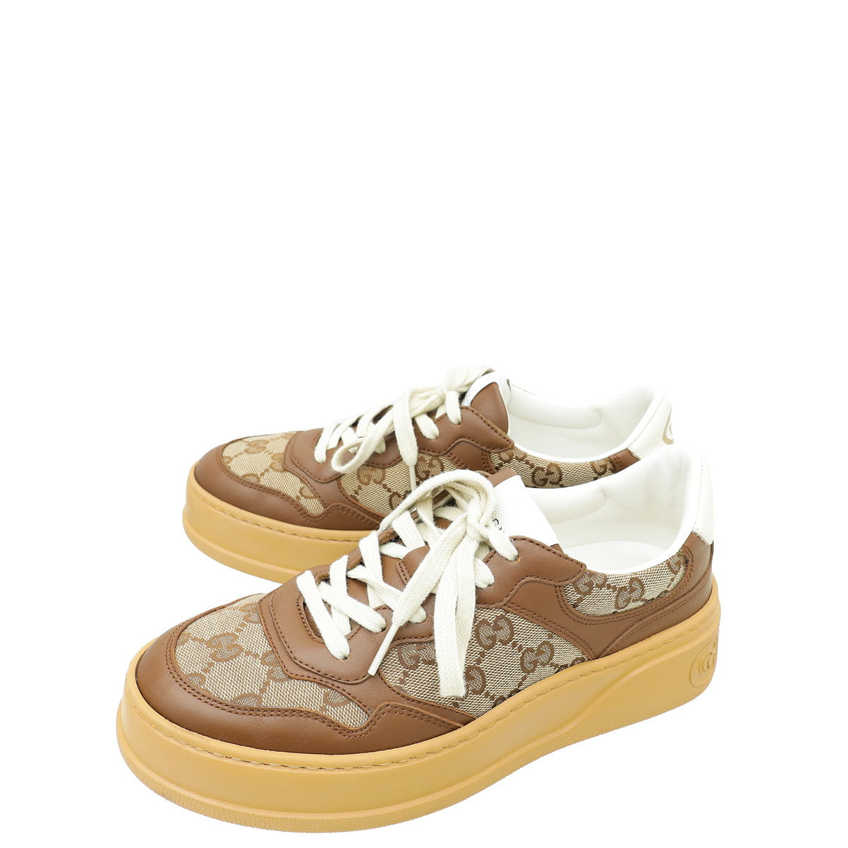 Gucci Tricolor GG Trainer Sneakers 38.5-Gucci-THE CLOSET