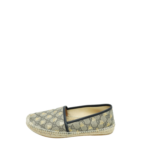 Gucci supreme 2024 bees espadrille