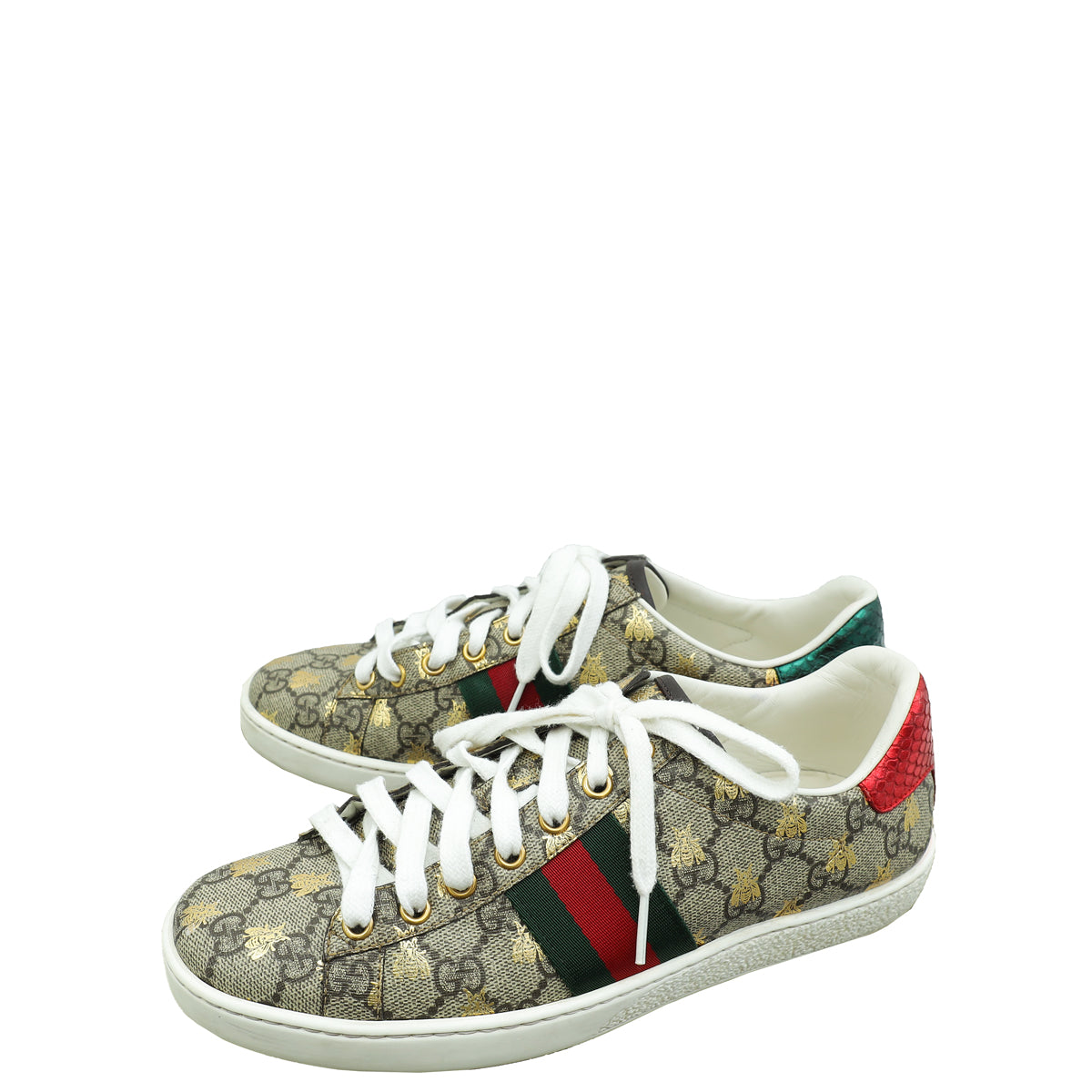 Gucci Women's Ace sneaker with Bees 38-Gucci-THE CLOSET