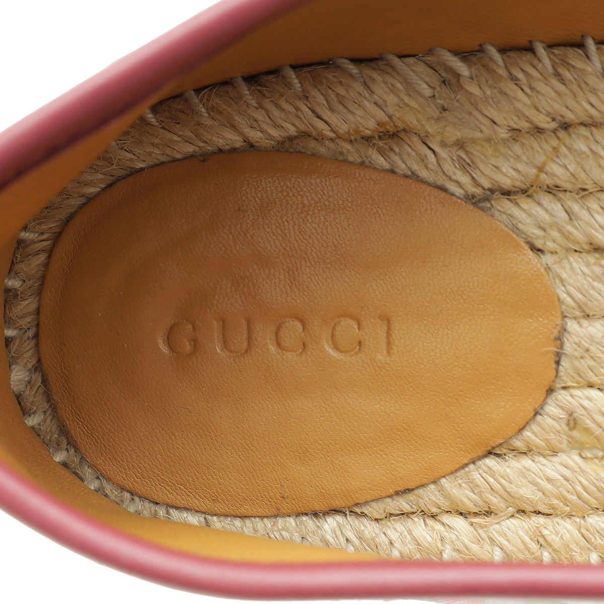 Gucci Bicolor GG Supreme Blooms Print Espadrille 38-Gucci-THE CLOSET