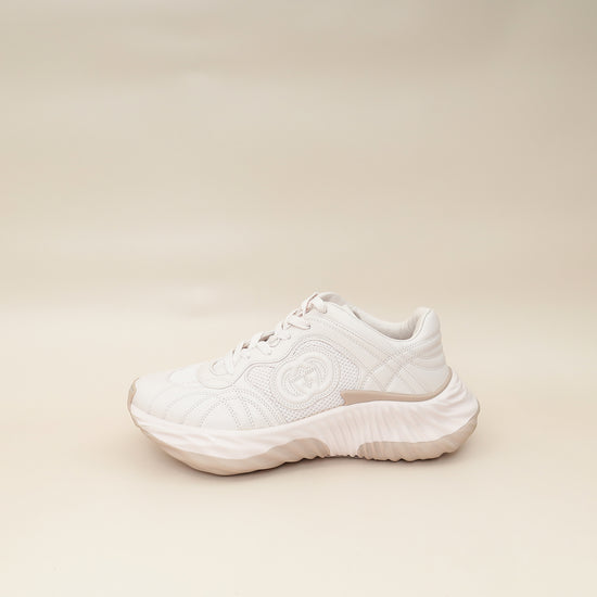 Gucci Light Pink Ripple Sneaker 38-Gucci-THE CLOSET